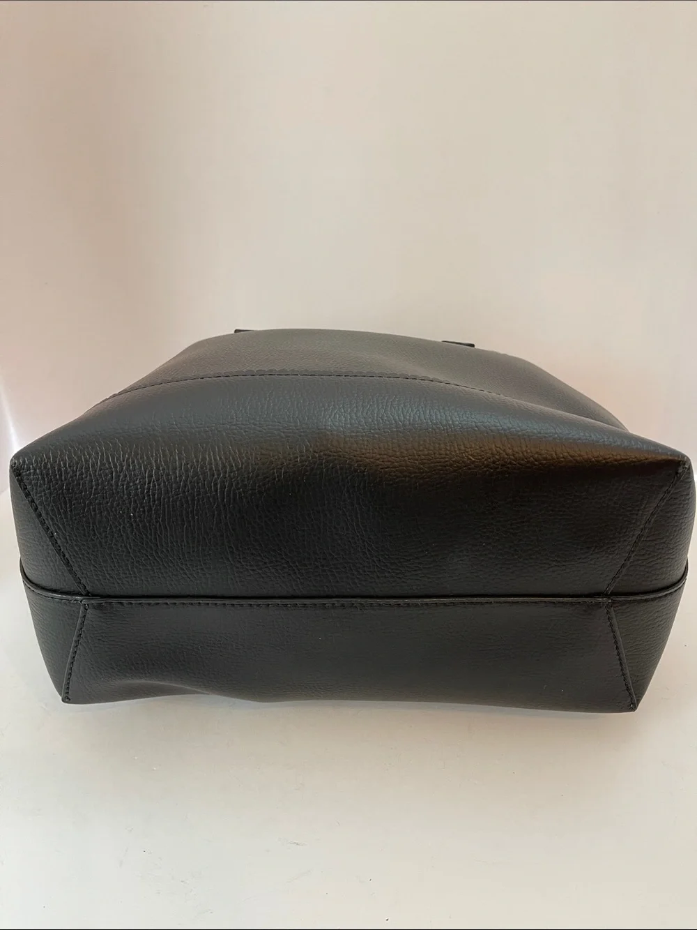 KATE SPADE BLACK BOW DETAIL LEATHER BAG